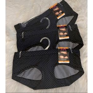 3X NWT Maidenform S/5 Panties Hipsters